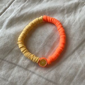 orange bracelet